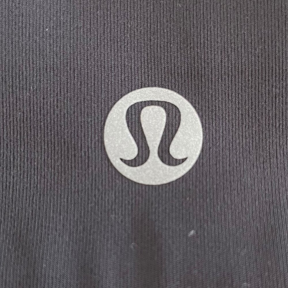 Lululemon Energy Longline Bra Top Medium Support B-D Cup Graphite Grey Sz 4 NWOT - Picture 5 of 7